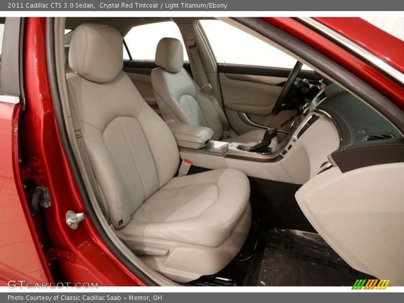 Crystal Red Tintcoat / Light Titanium/Ebony 2011 Cadillac CTS 3.0 Sedan