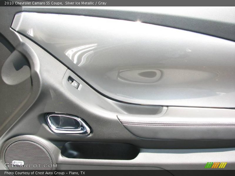 Silver Ice Metallic / Gray 2010 Chevrolet Camaro SS Coupe