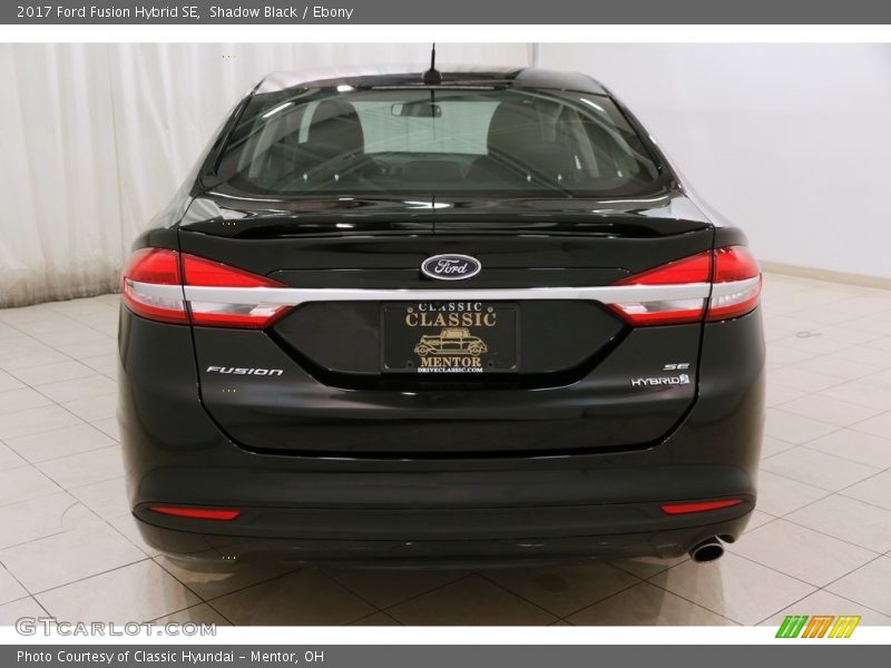 Shadow Black / Ebony 2017 Ford Fusion Hybrid SE