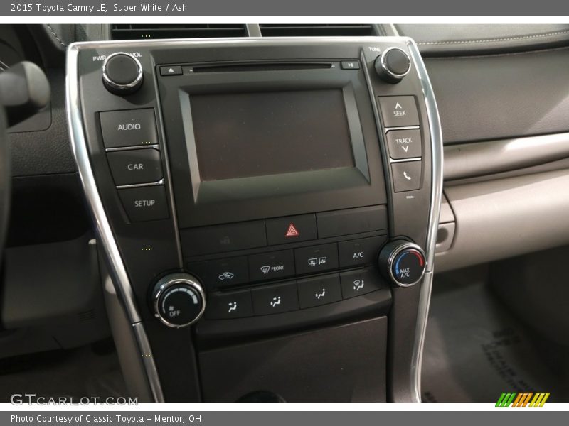 Super White / Ash 2015 Toyota Camry LE