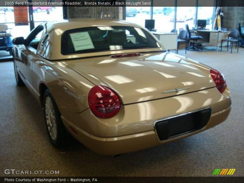 Bronze Metallic / Black Ink/Light Sand 2005 Ford Thunderbird Premium Roadster