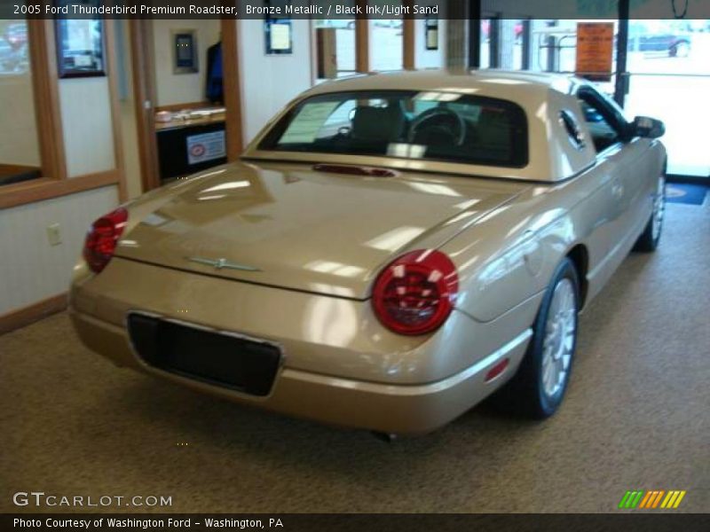 Bronze Metallic / Black Ink/Light Sand 2005 Ford Thunderbird Premium Roadster