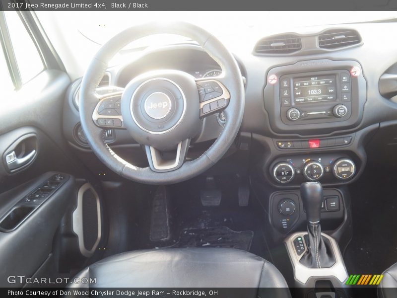 Black / Black 2017 Jeep Renegade Limited 4x4