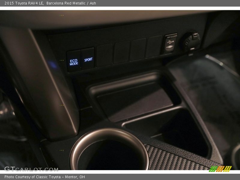 Barcelona Red Metallic / Ash 2015 Toyota RAV4 LE