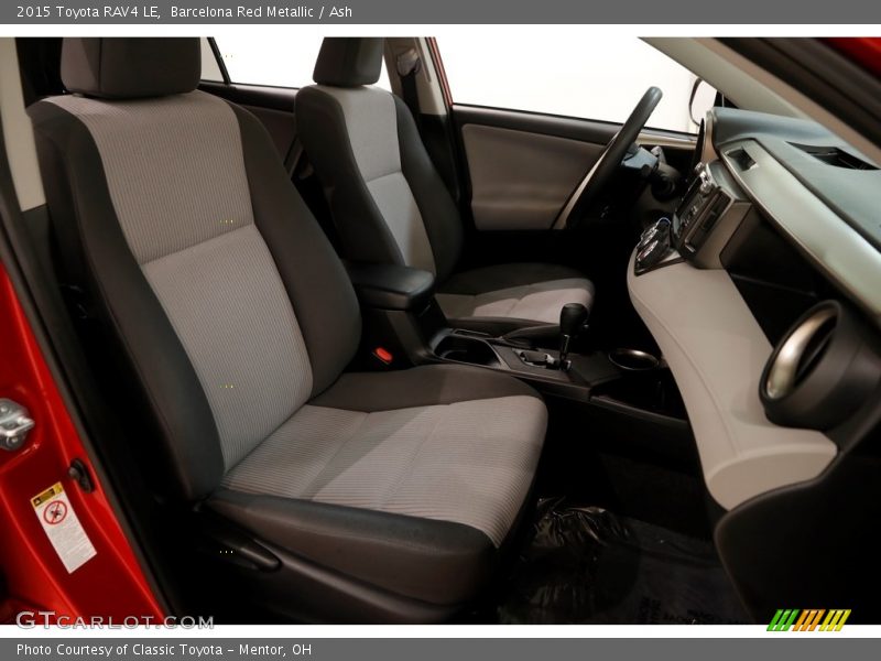 Barcelona Red Metallic / Ash 2015 Toyota RAV4 LE