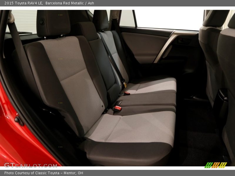 Barcelona Red Metallic / Ash 2015 Toyota RAV4 LE