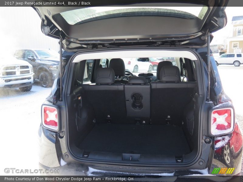Black / Black 2017 Jeep Renegade Limited 4x4