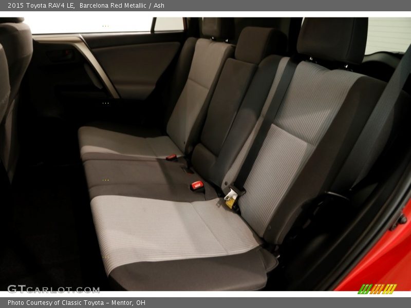 Barcelona Red Metallic / Ash 2015 Toyota RAV4 LE
