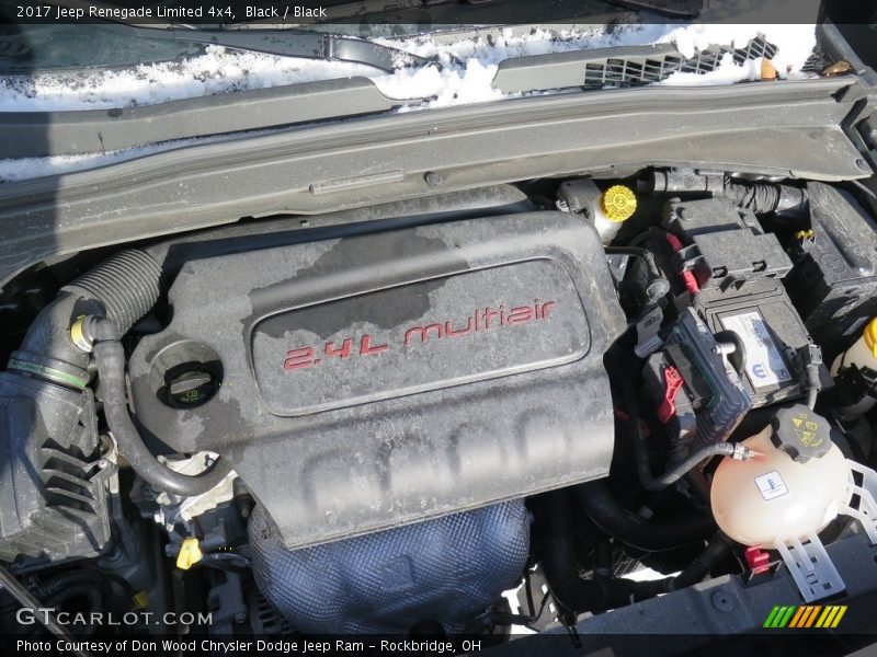 Black / Black 2017 Jeep Renegade Limited 4x4