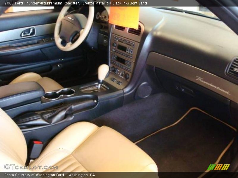 Bronze Metallic / Black Ink/Light Sand 2005 Ford Thunderbird Premium Roadster
