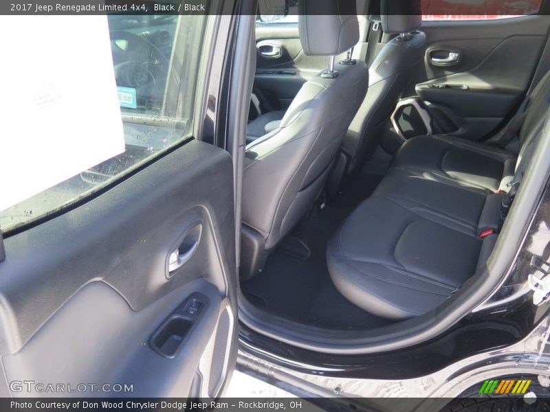 Black / Black 2017 Jeep Renegade Limited 4x4