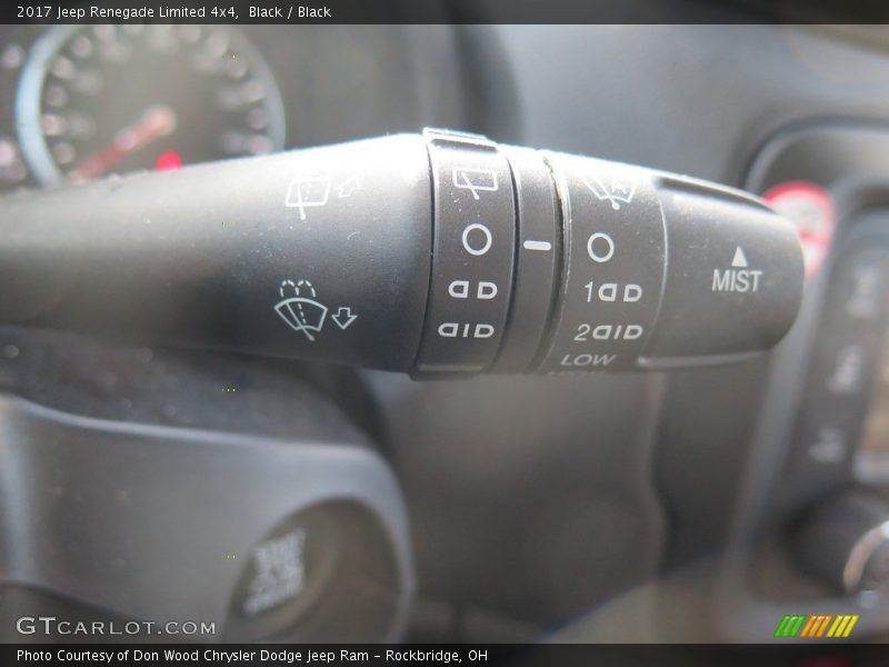 Black / Black 2017 Jeep Renegade Limited 4x4