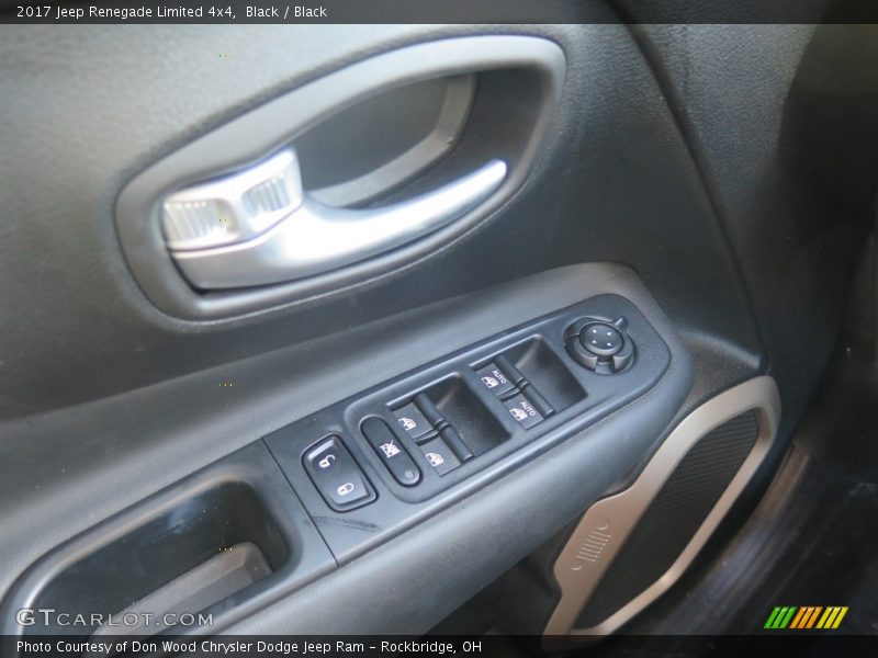 Black / Black 2017 Jeep Renegade Limited 4x4