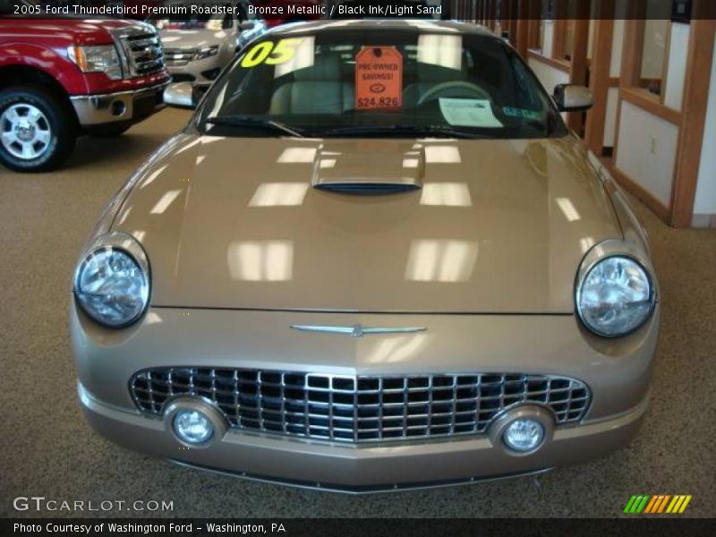 Bronze Metallic / Black Ink/Light Sand 2005 Ford Thunderbird Premium Roadster
