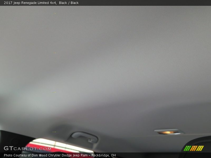 Black / Black 2017 Jeep Renegade Limited 4x4