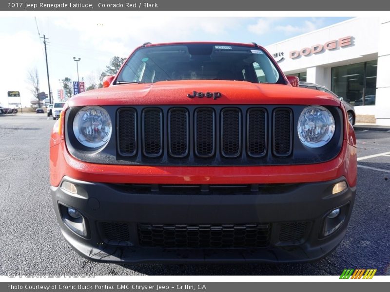 Colorado Red / Black 2017 Jeep Renegade Latitude