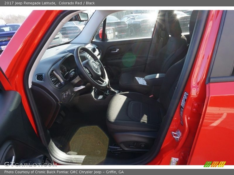 Colorado Red / Black 2017 Jeep Renegade Latitude
