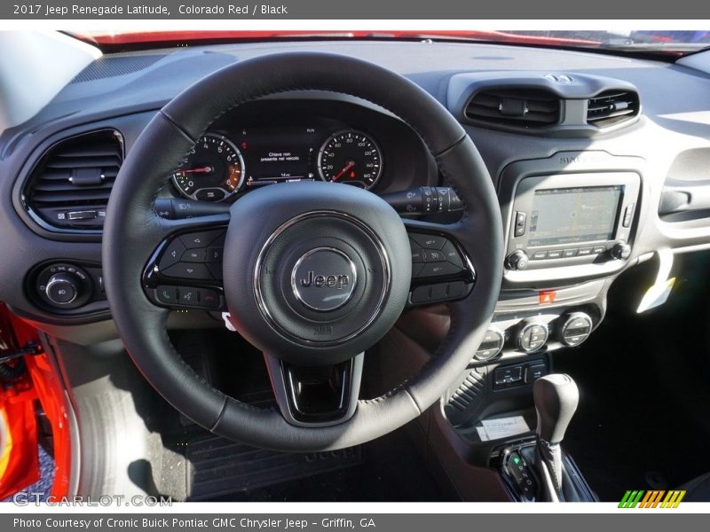 Colorado Red / Black 2017 Jeep Renegade Latitude