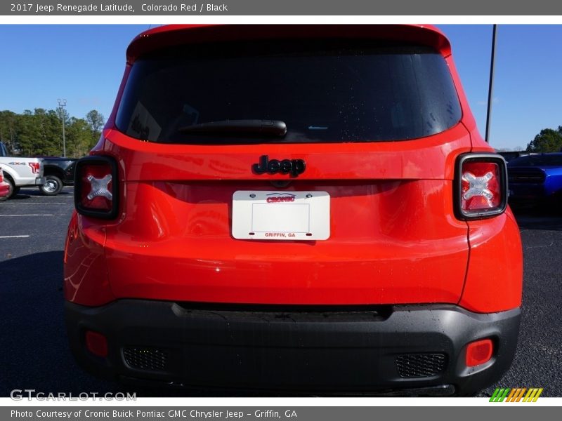 Colorado Red / Black 2017 Jeep Renegade Latitude