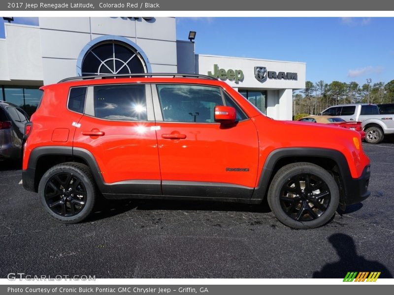 Colorado Red / Black 2017 Jeep Renegade Latitude