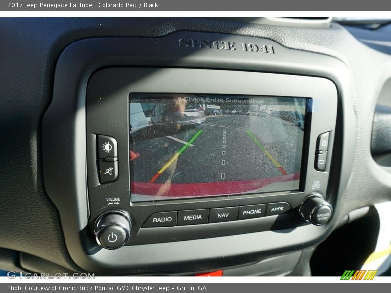 Colorado Red / Black 2017 Jeep Renegade Latitude
