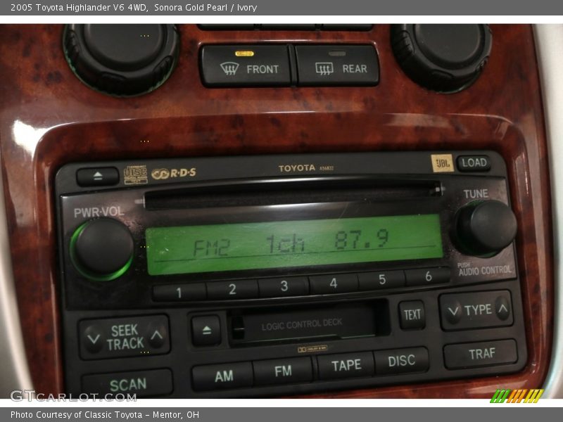 Sonora Gold Pearl / Ivory 2005 Toyota Highlander V6 4WD