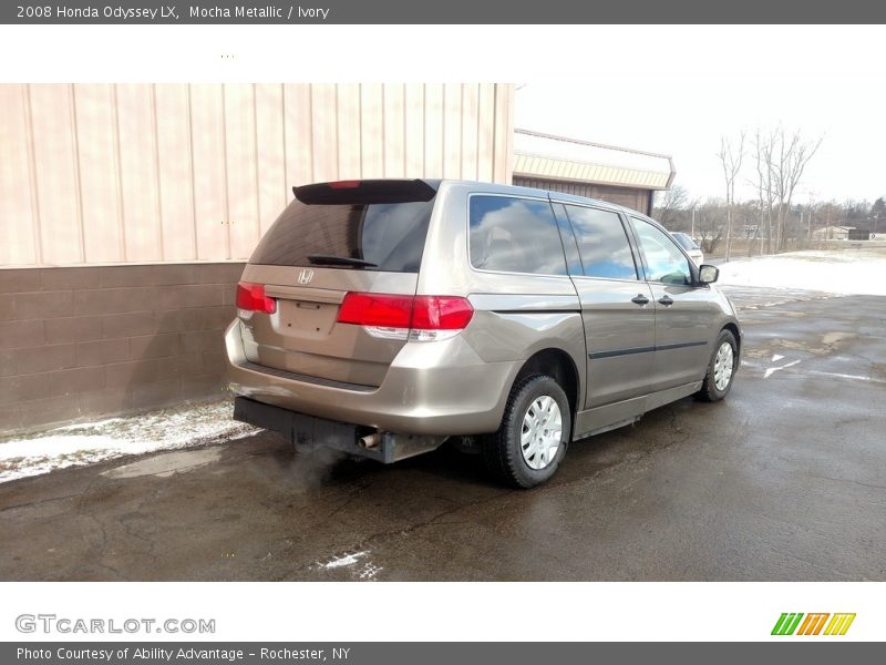 Mocha Metallic / Ivory 2008 Honda Odyssey LX