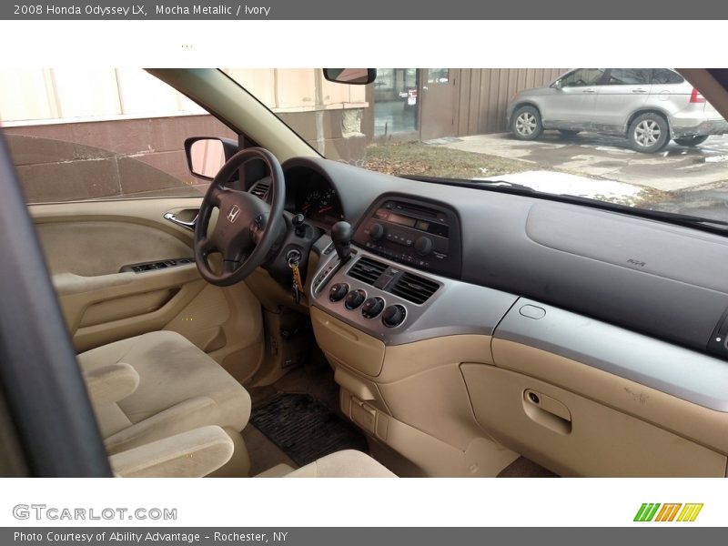 Mocha Metallic / Ivory 2008 Honda Odyssey LX