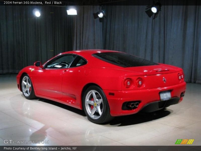 Red / Black 2004 Ferrari 360 Modena