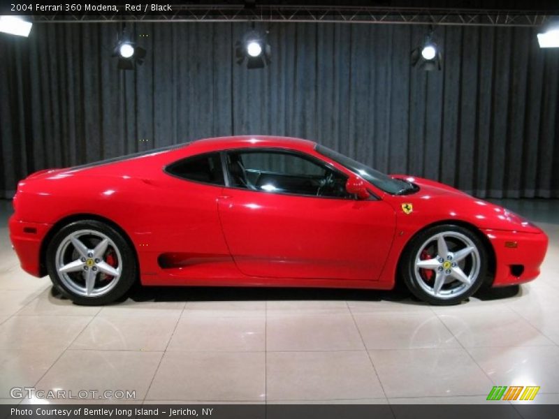 Red / Black 2004 Ferrari 360 Modena