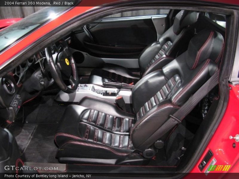 Red / Black 2004 Ferrari 360 Modena
