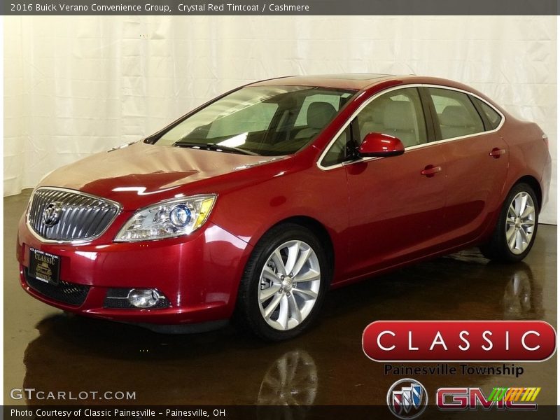 Crystal Red Tintcoat / Cashmere 2016 Buick Verano Convenience Group