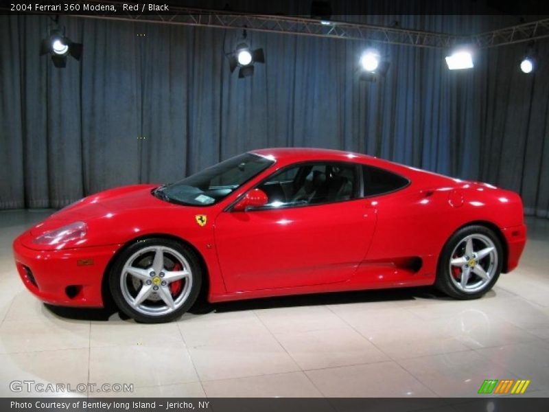 Red / Black 2004 Ferrari 360 Modena