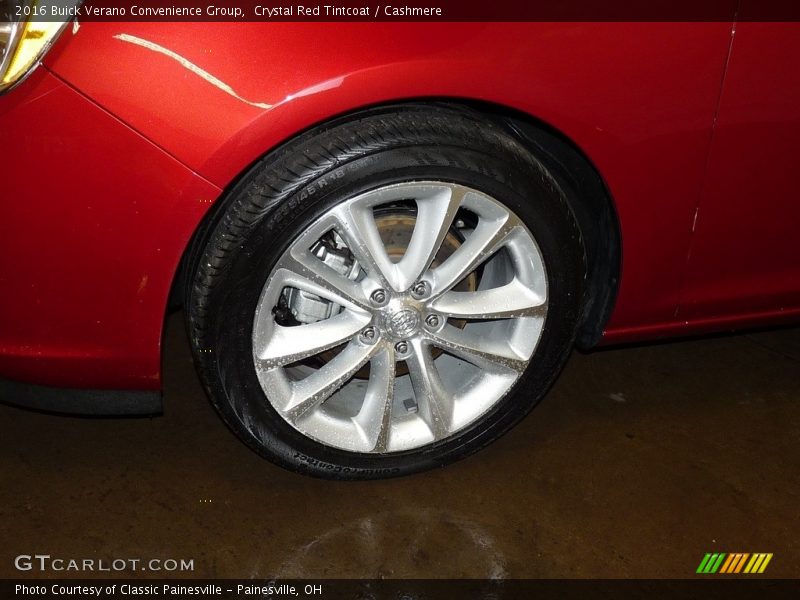 Crystal Red Tintcoat / Cashmere 2016 Buick Verano Convenience Group