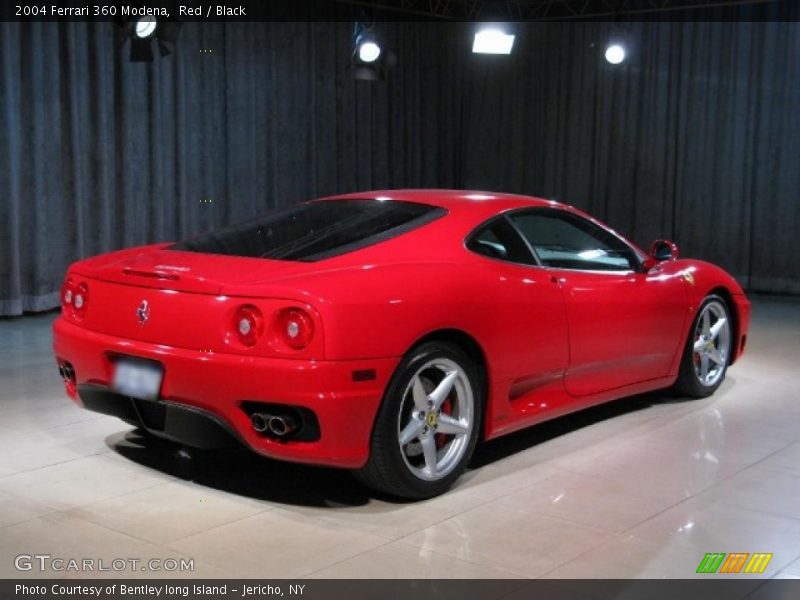Red / Black 2004 Ferrari 360 Modena