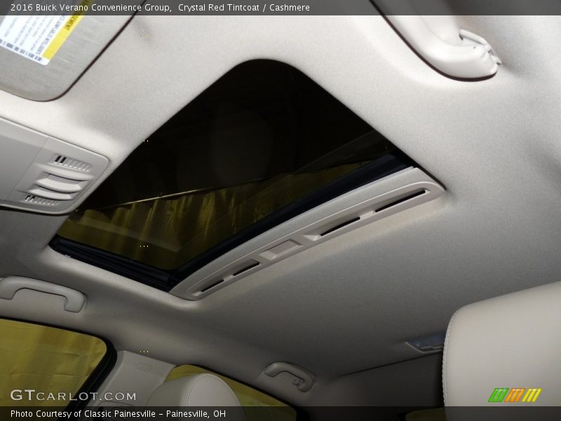 Crystal Red Tintcoat / Cashmere 2016 Buick Verano Convenience Group