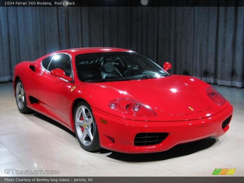 Red / Black 2004 Ferrari 360 Modena