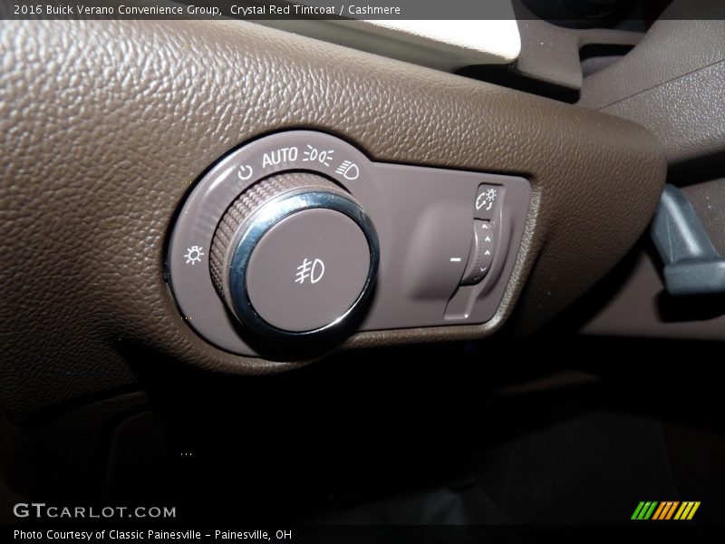 Crystal Red Tintcoat / Cashmere 2016 Buick Verano Convenience Group