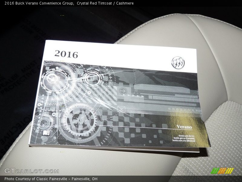 Crystal Red Tintcoat / Cashmere 2016 Buick Verano Convenience Group