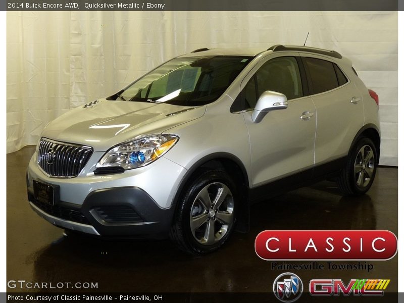 Quicksilver Metallic / Ebony 2014 Buick Encore AWD