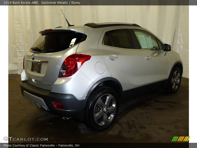 Quicksilver Metallic / Ebony 2014 Buick Encore AWD