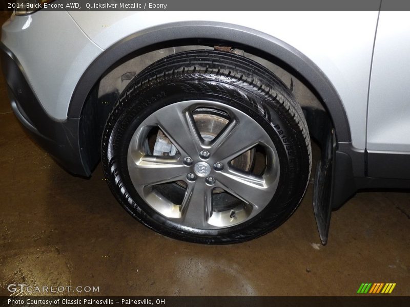 Quicksilver Metallic / Ebony 2014 Buick Encore AWD