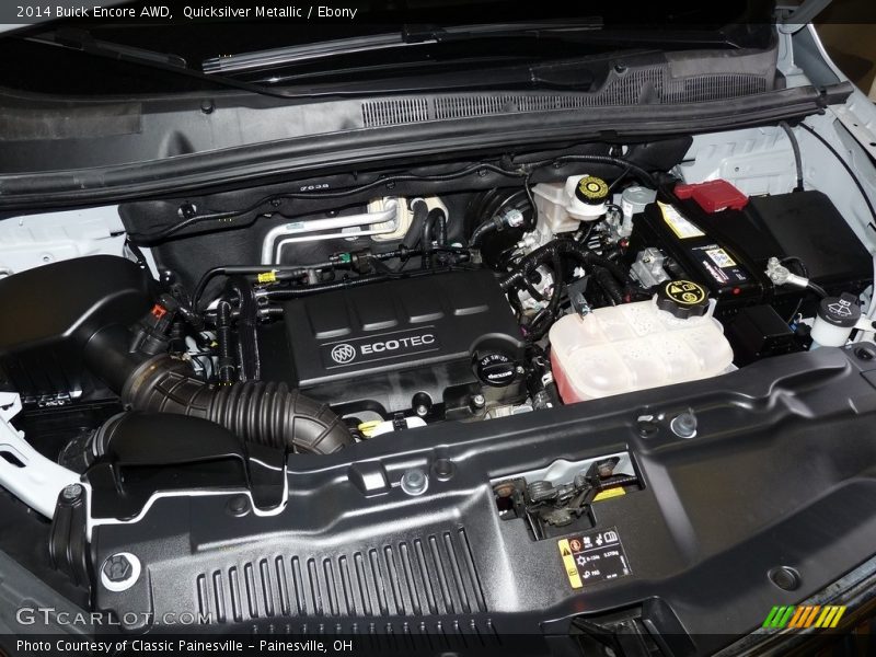 Quicksilver Metallic / Ebony 2014 Buick Encore AWD