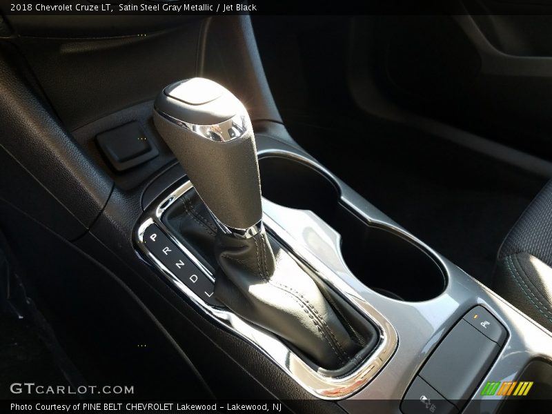 Satin Steel Gray Metallic / Jet Black 2018 Chevrolet Cruze LT