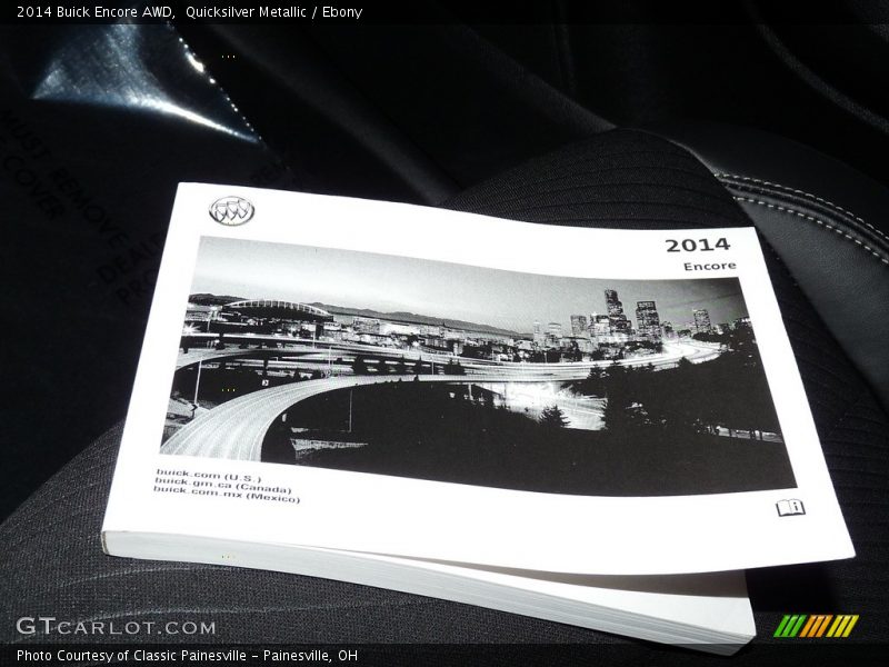 Quicksilver Metallic / Ebony 2014 Buick Encore AWD