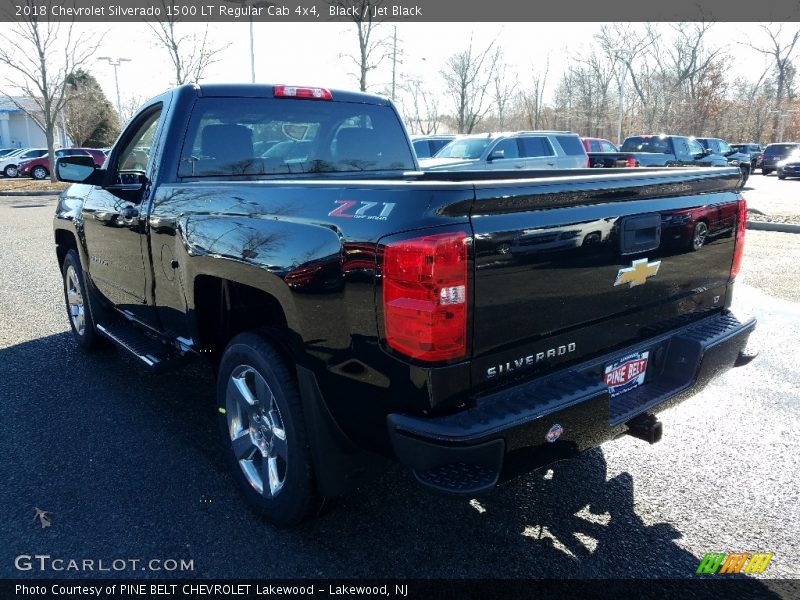 Black / Jet Black 2018 Chevrolet Silverado 1500 LT Regular Cab 4x4