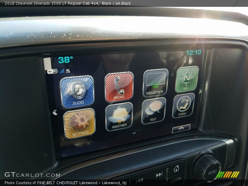 Black / Jet Black 2018 Chevrolet Silverado 1500 LT Regular Cab 4x4