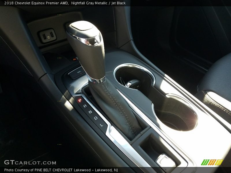Nightfall Gray Metallic / Jet Black 2018 Chevrolet Equinox Premier AWD