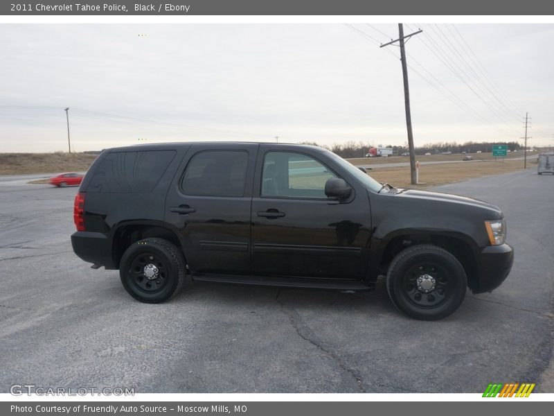 Black / Ebony 2011 Chevrolet Tahoe Police