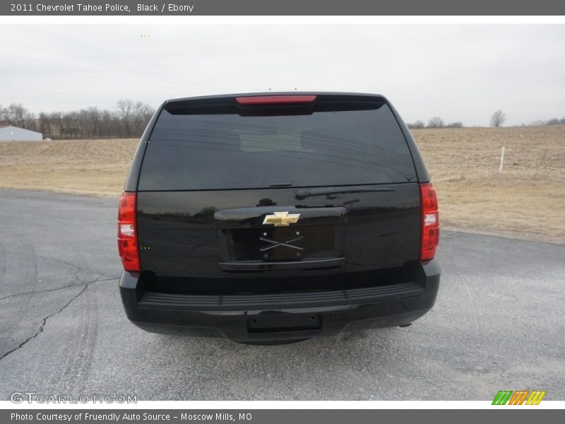 Black / Ebony 2011 Chevrolet Tahoe Police